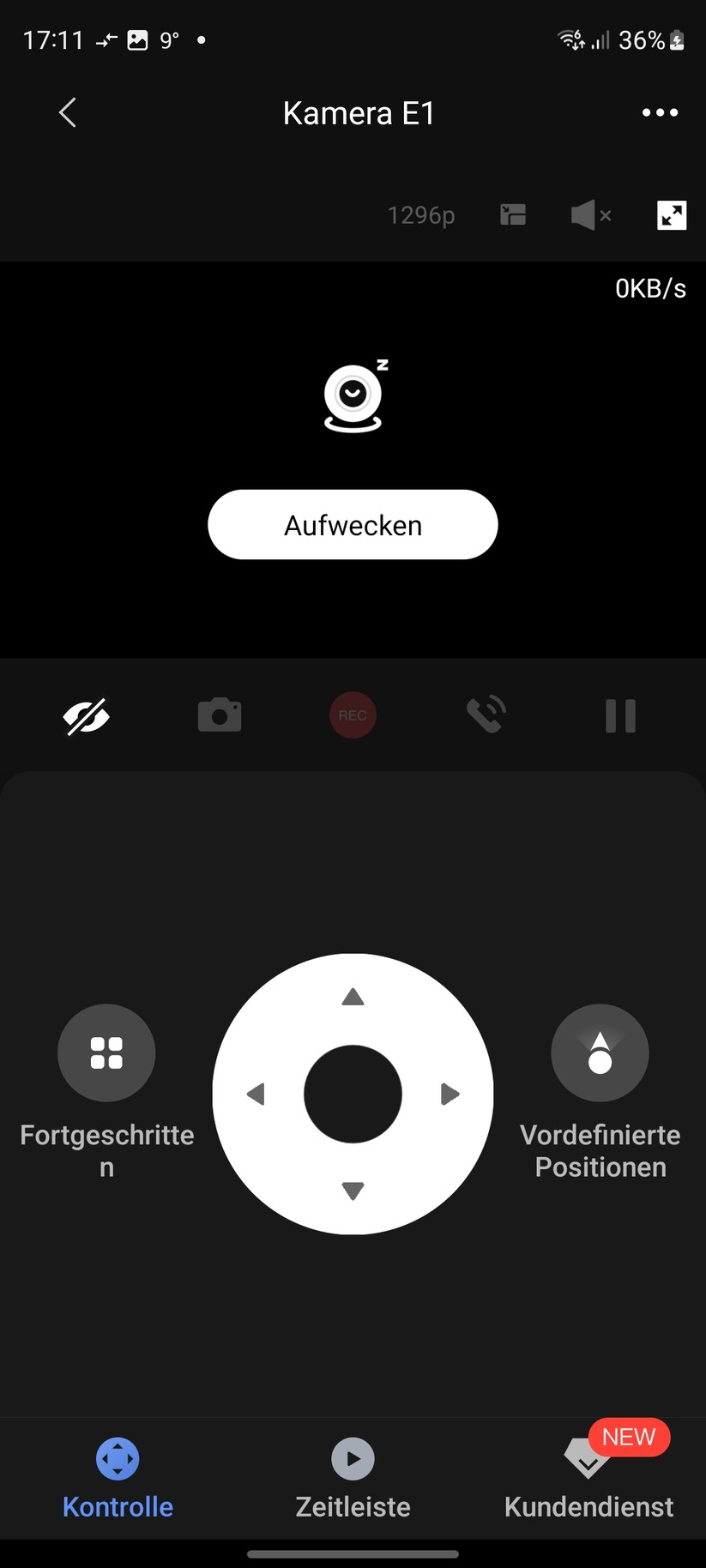 PTZ-Überwachungskamera Aqara E1: Inbetriebnahme, Homekit, Bedienung, Aufnahmen