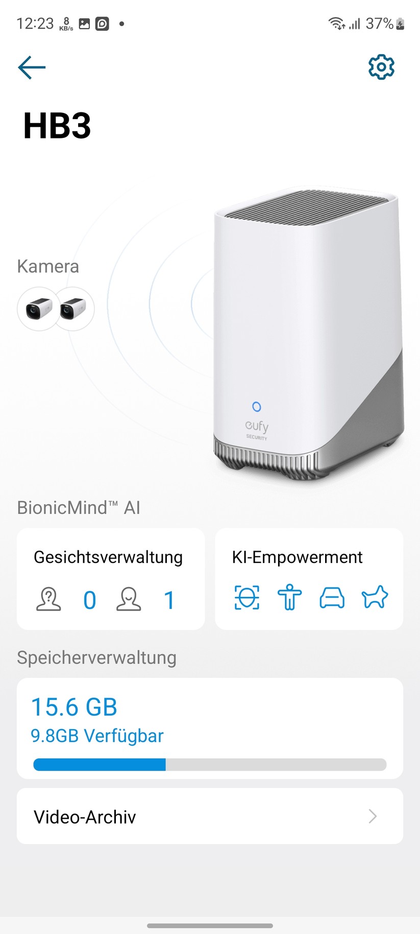 Eufycam 3 (S330) mit Homebase 3 (S380): Einrichtung und Einstellungen mit der App