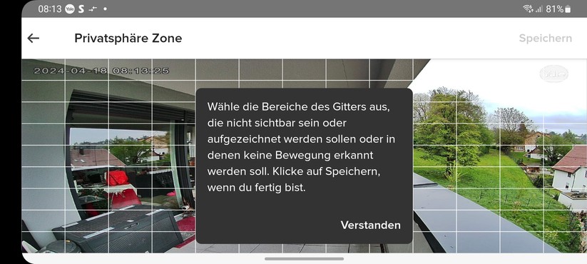 Yale Smart Outdoor Camera: Einstellungen, Aufnahmen