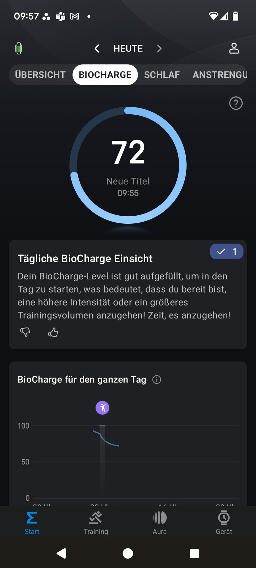 Amazfit Helio Strap - Bilder App 