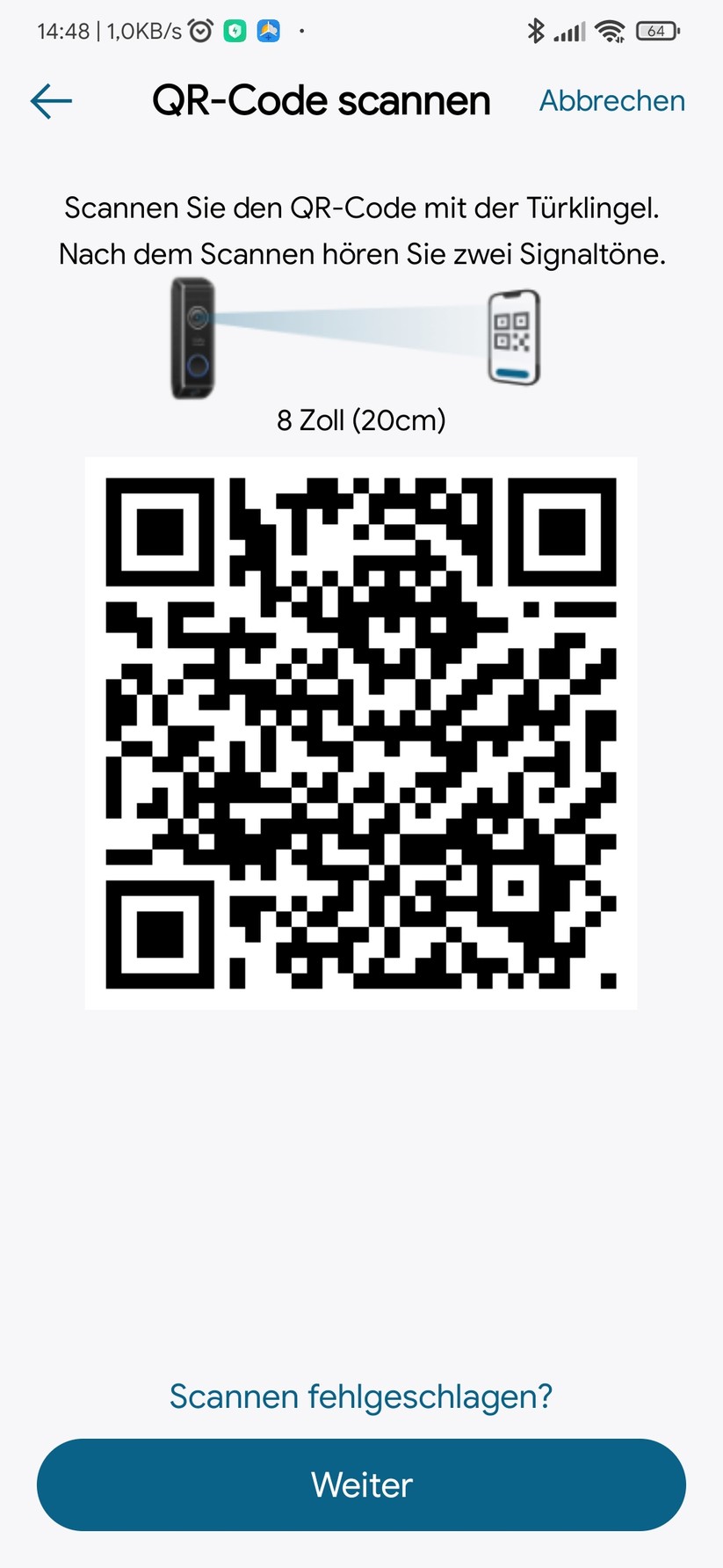 Eufy Video Doorbell Dual - App