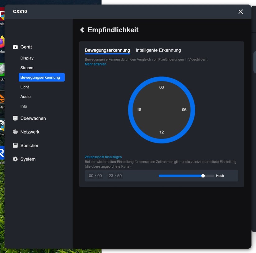 Reolink CX810: Für die Steuerung von Reolink-Überwachungskameras steht auch eine leistungsfähige Desktop-Anwendung für Windows und macOS zur Verfügung.