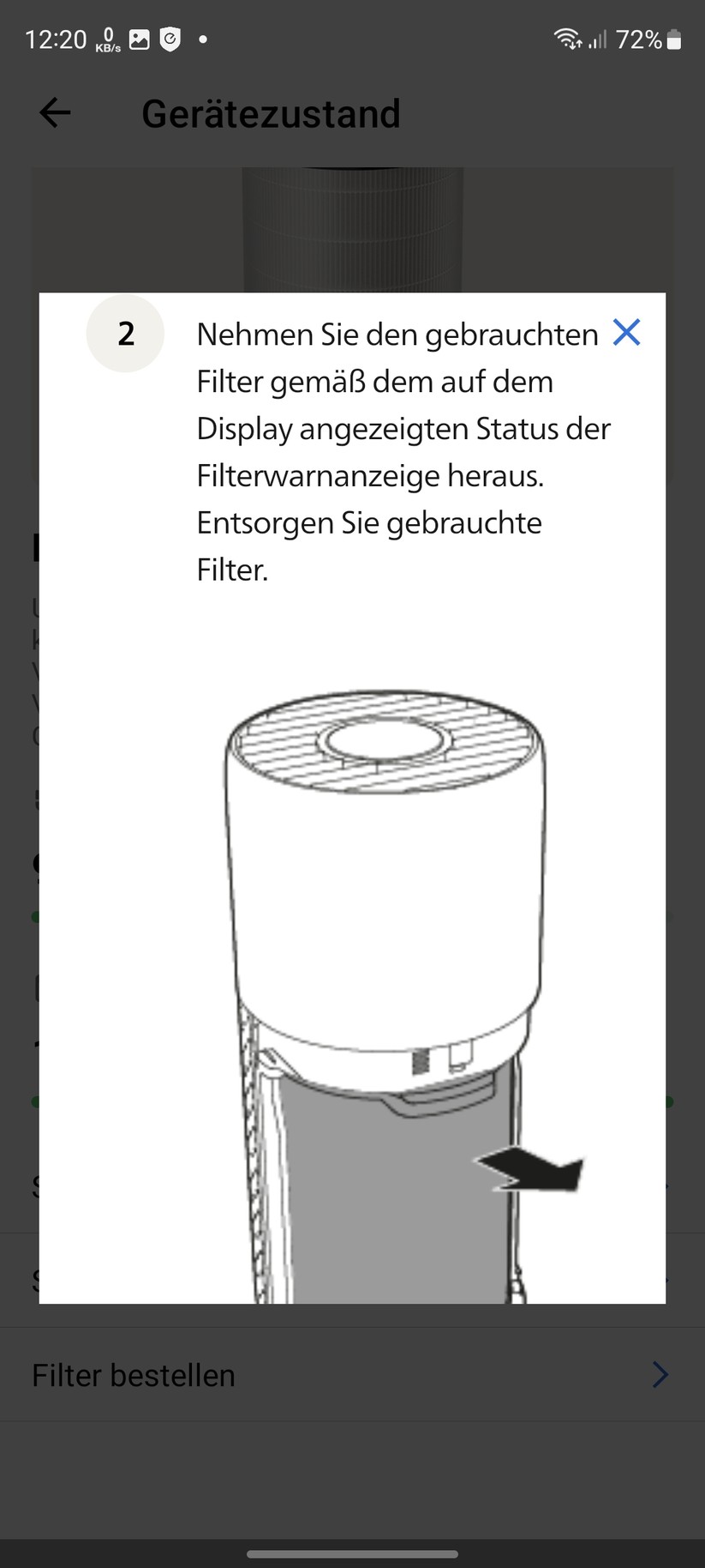 Philips AC3033/10: Erklärungen zur Luftqualität und Filterwechsel