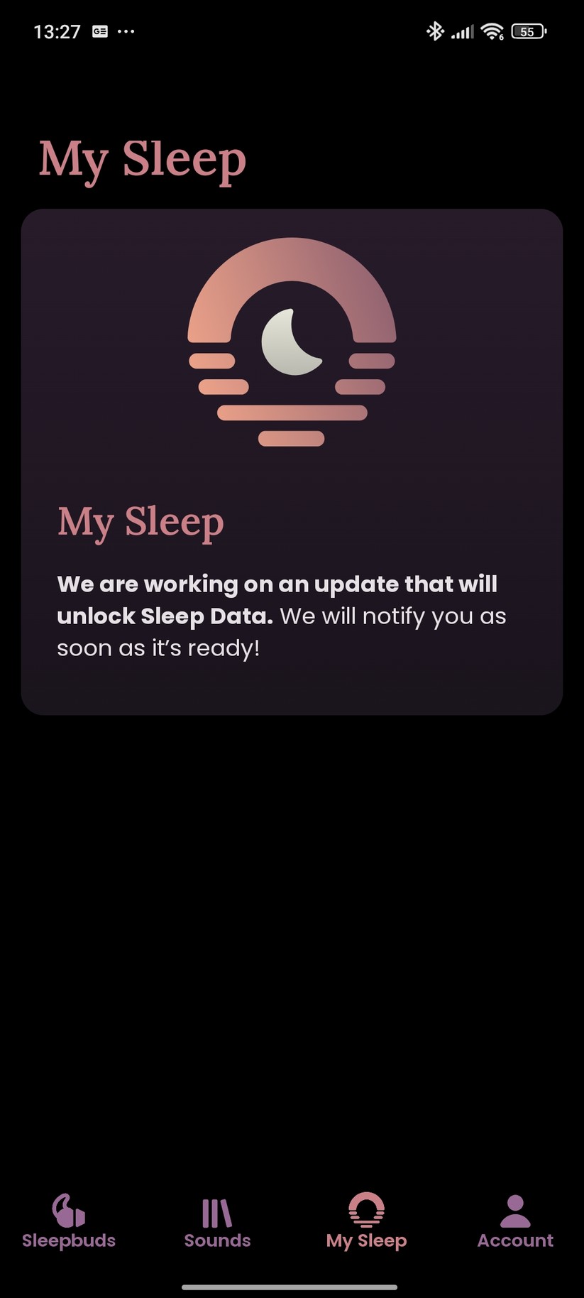 Ozlo Sleepbuds Screenshot