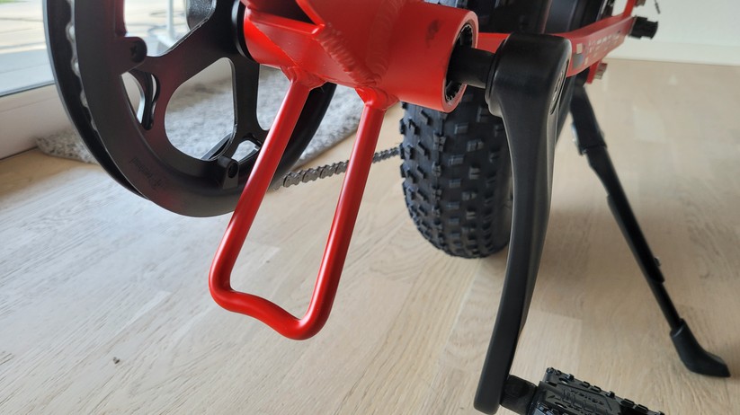  Faltbares E-Fatbike mit Doppelfederung und ergonomischer Sitzposition