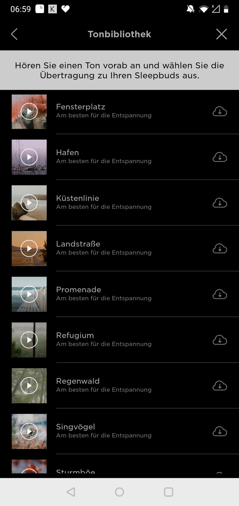 Bose Sleepbuds App