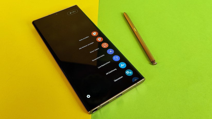 Auch die Standard-Funktionen des Stylus wurden erweitert