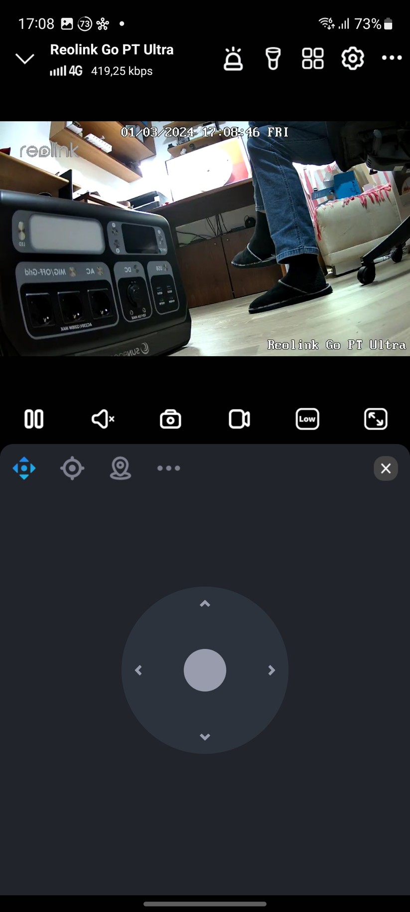 Reolink Go PT Ultra: Einrichtung und Einstellung mit mobiler App