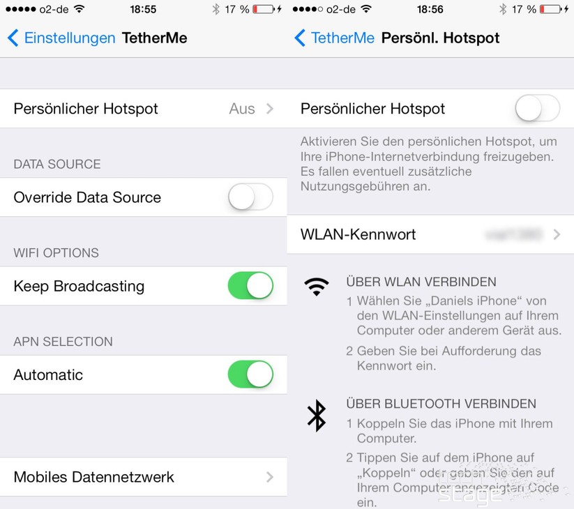TetherMe: HotSpot-Sperre umgehen