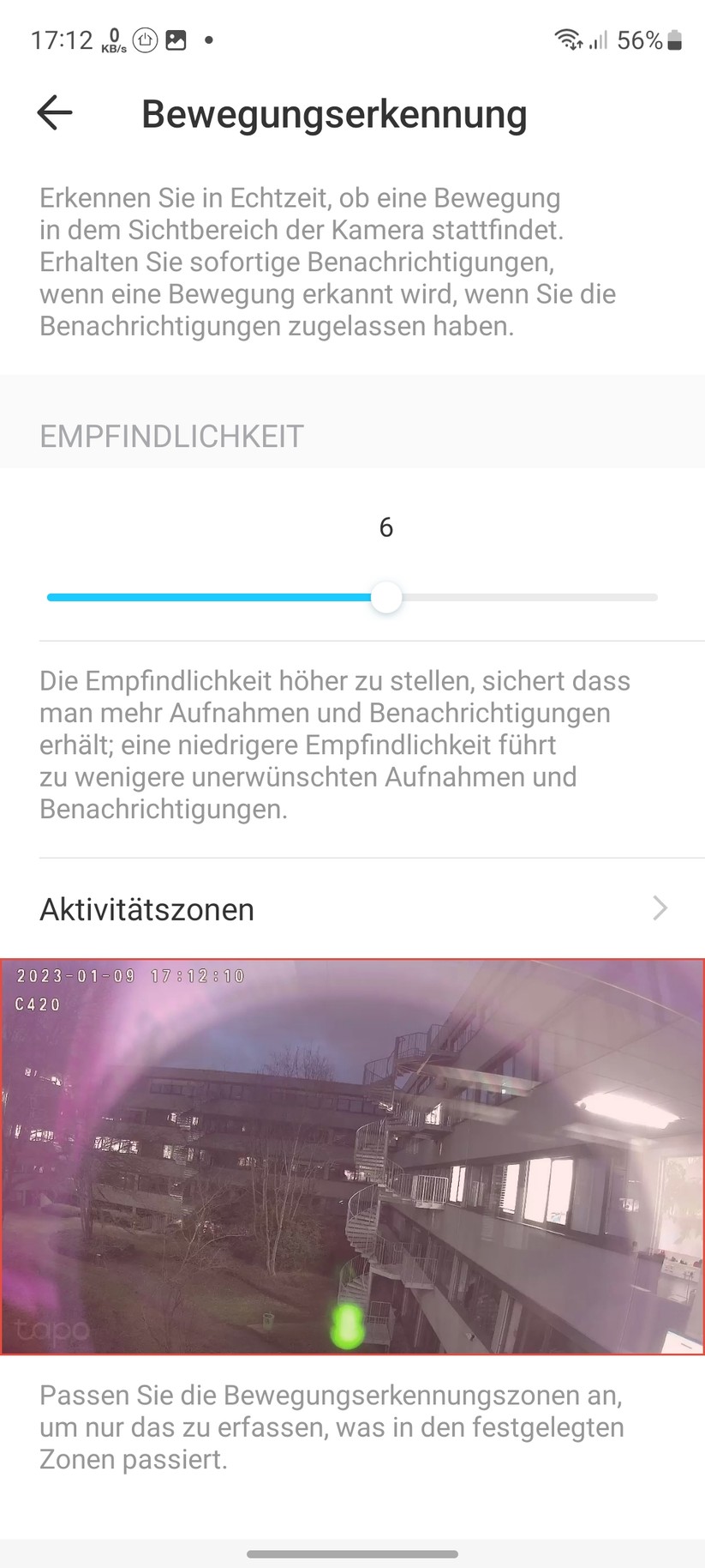 TP-Link Tapo C420S2: Einstellungen, Bilder
