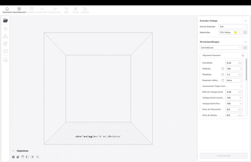 Snapmaker A350T: Software