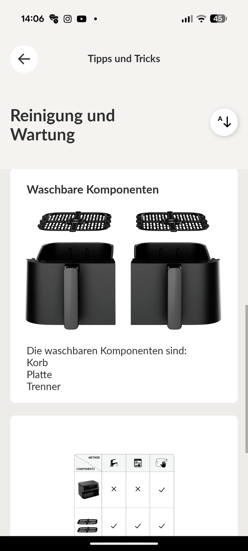 Haier I-Master Series 3 Dual Basket – App