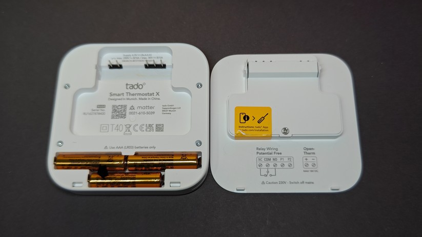 Tado X – batteriebetriebenes Thermostat für Fußbodenheizungen mit Thread