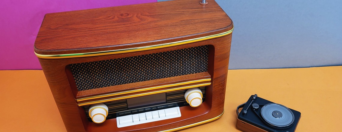 Retro-Radios mit DAB+ und Bluetooth