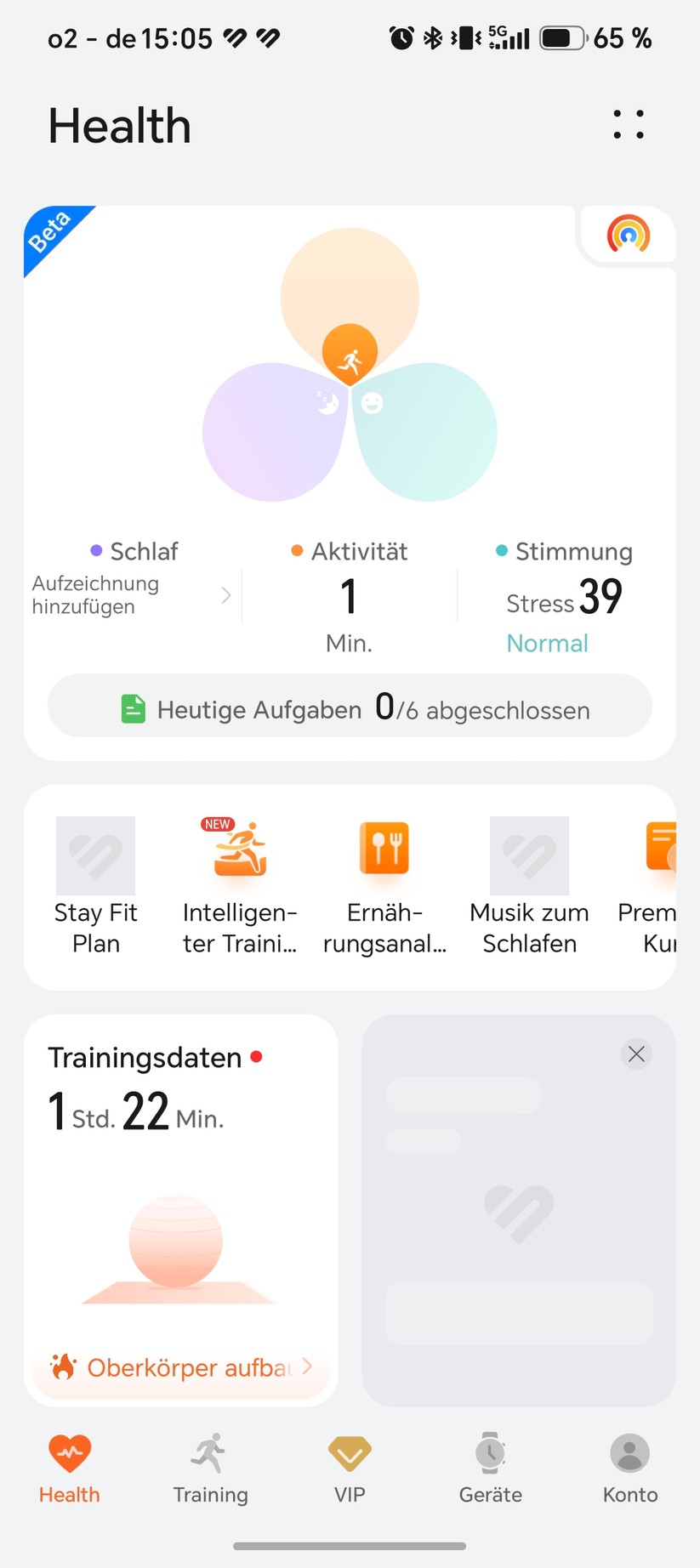 Huawei Watch GT 7 Pro: Health App