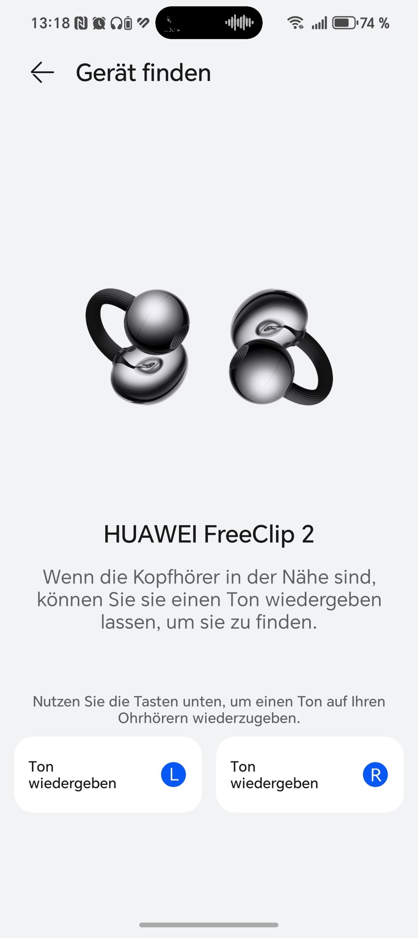 Huawei Freeclip 2 - App