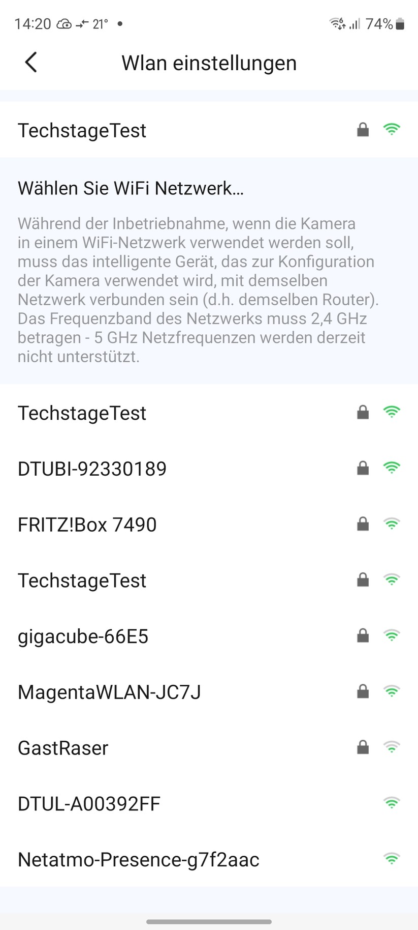 Foscam B4: Einstellungen