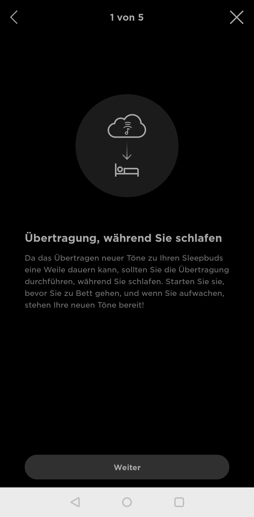 Bose Sleepbuds App