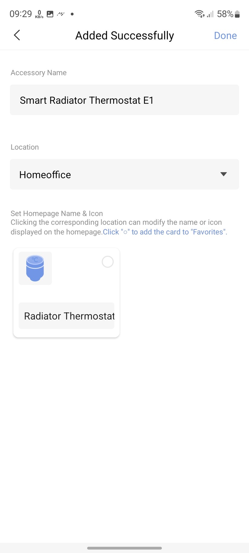 Aqara Radiator Thermostat E1: App