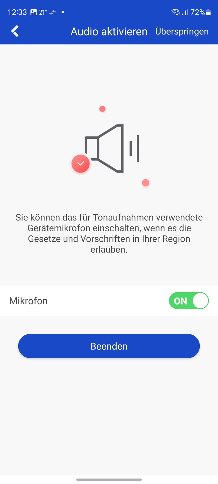 Annke NCPT500: Einrichtung mit App
