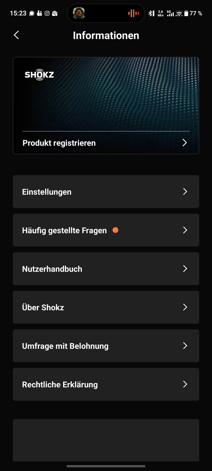 Shokz Opendots 2 Screenshot