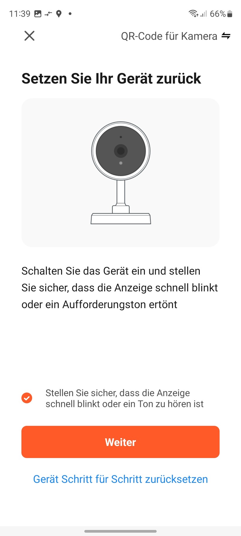 Visortech LED-Außenwandleuchte mit 2K-Überwachungskamera (ZX-5319-919): Tuya-App, Einrichtung, Konfiguration