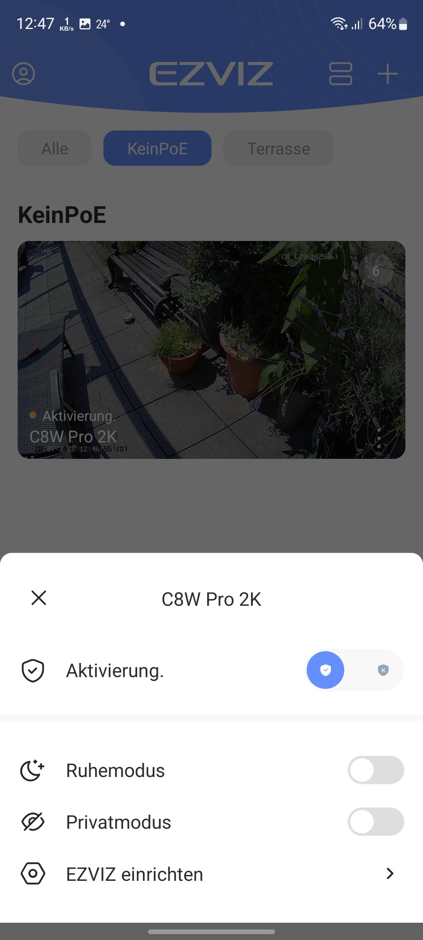 Ezviz C8W Pro 2K: Netzwerkwechsel, Einstellungen, Aufnahmen, Nachtsicht