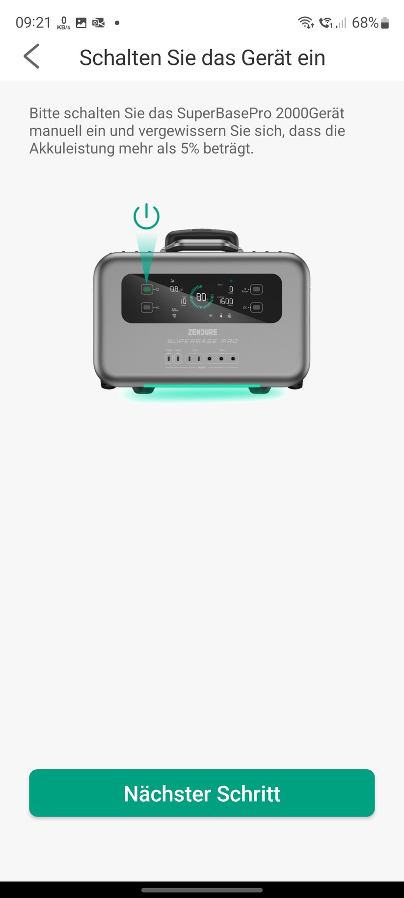 Zendure Superbase Pro: Einrichtung