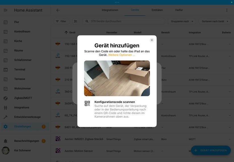 Dank Matter kann man den M3 auch unter Home Assistant, Homey Pro und Apple Home einbinden.