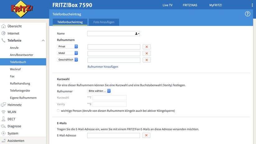 Die Konfiguration mit der Fritzbox-Software ist sehr komfortabel und denkbar einfach.