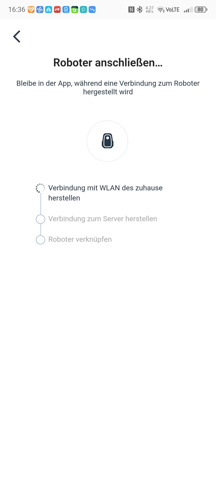 Ecovacs-App: Einrichtung 