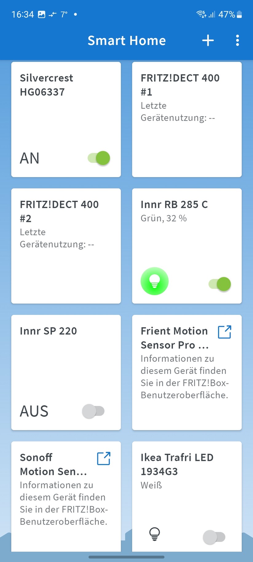 Fritz Smart Gateway: Steuerung mit Fritz-App Smart Home