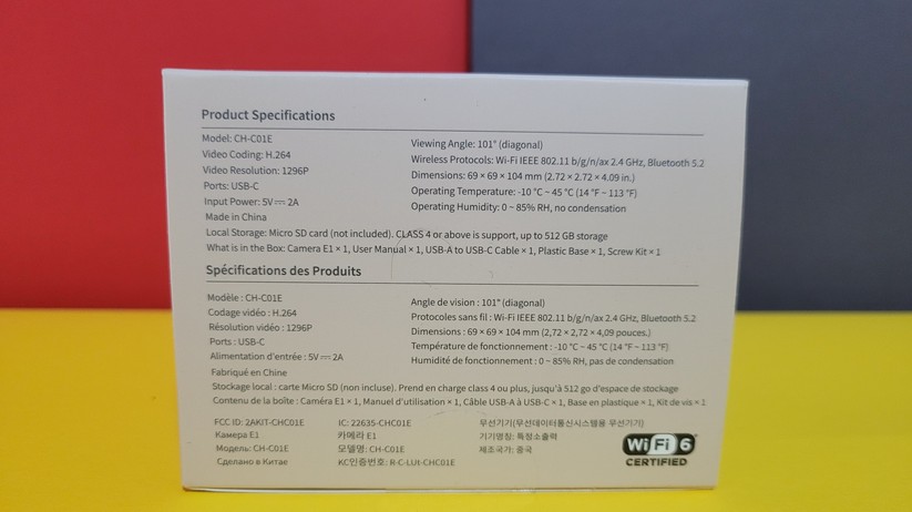 PTZ-Überwachungskamera Aqara E1