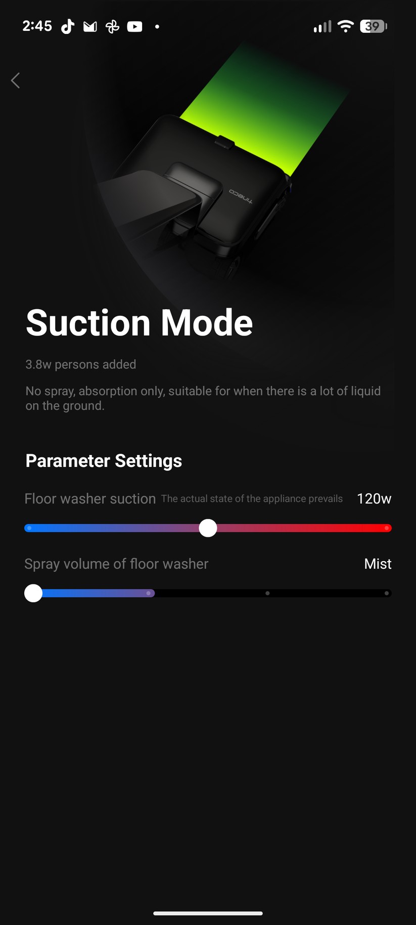 Tineco Floor One S9 Scientist - Bilder App