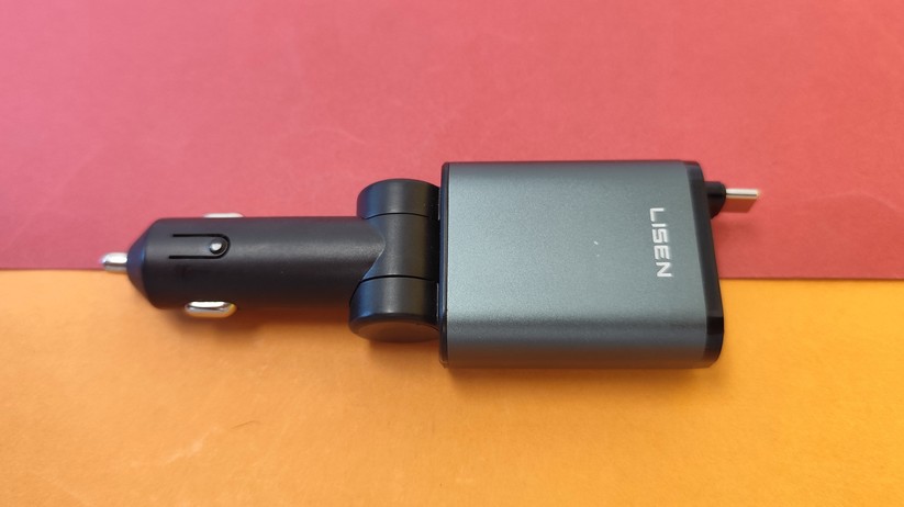 Das USB-Ladegerät Lisen 57 W für den Zigarettenanzünder