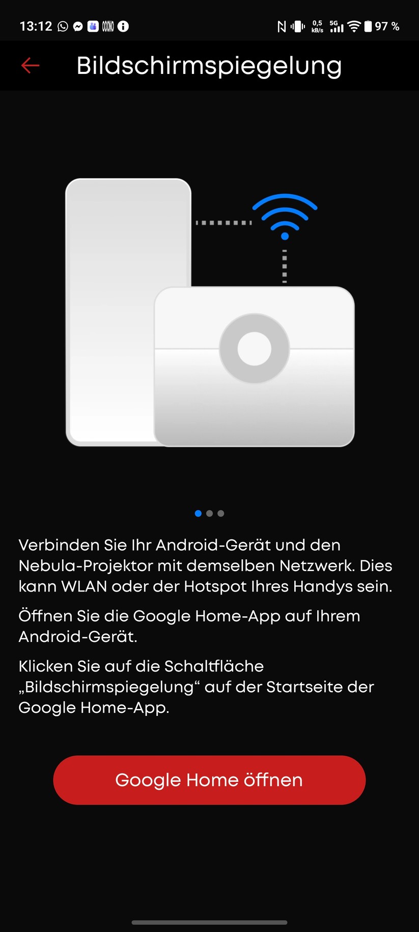 Soundcore Nebula P1 Screenshot
