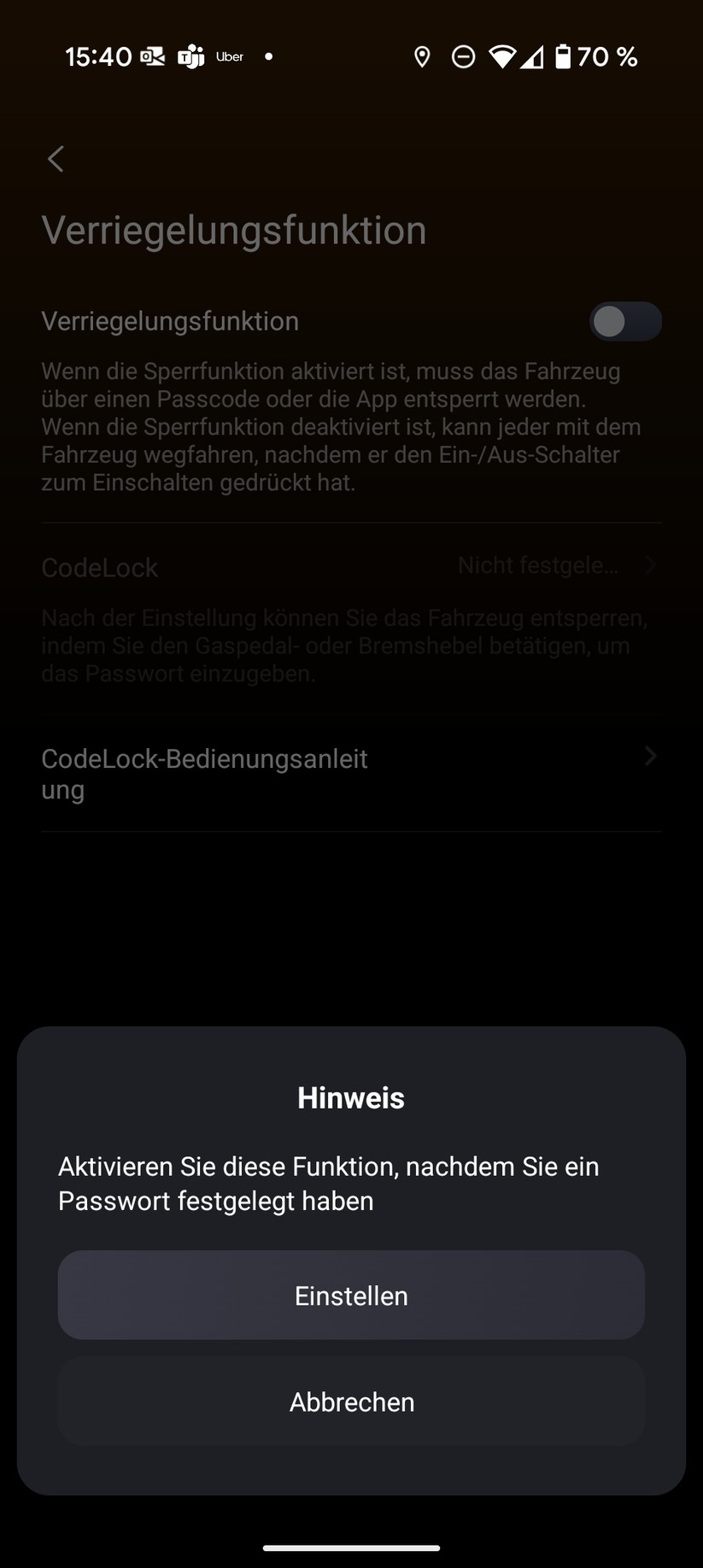 Segway Ninebot E3 Pro Screenshot