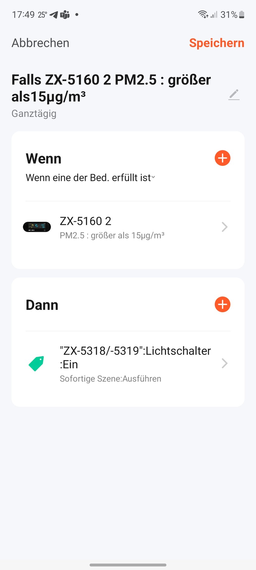 Mit smarten Gerätefunktionen und Automatisierungen können Anwender die Visortech ZX-5319 in ein Smart Home in Kombination mit anderen Tuya-Produkten integrieren.