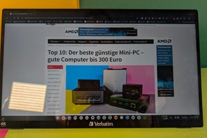 Portabler Monitor Verbatim PMT-15-4K im Test