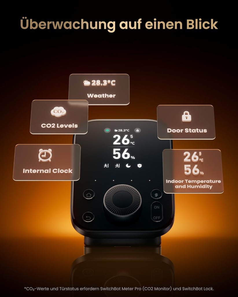 Switchbot Hub 3: Produktfotos, Funktionen