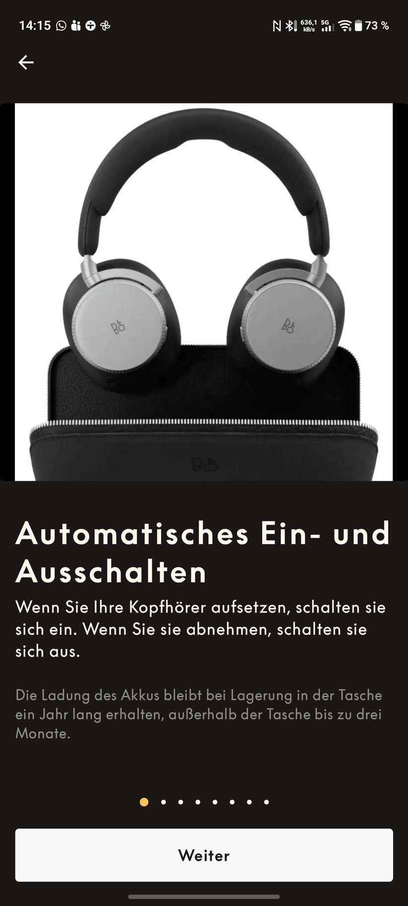 Bang & Olufsen Beoplay H100 Screenshot