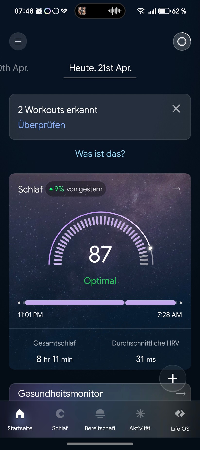 Luna Smart Ring Gen 2 - App