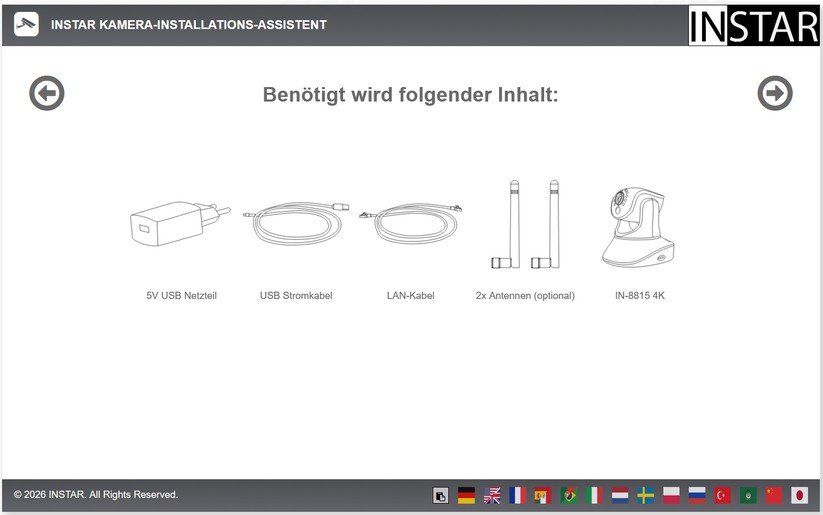 Instar IN-8815 4K: Zugriff per App, Browser oder Smart-Home-Zentralen wie Home Assistant