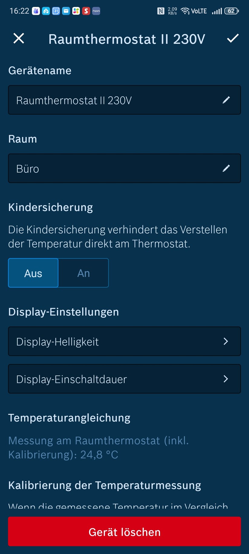 Bosch Raumthermostat II 230V: Inbetriebnahme, Einstellungen und Heizpläne mit Bosch-App „Smart Home“