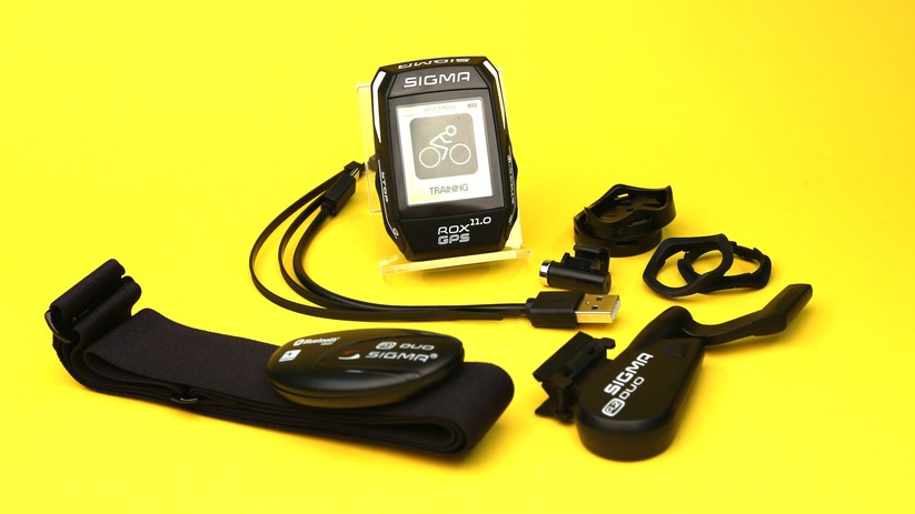 Das Set beinhaltet alle wichtigen Sensoren; Der Sigma Rox 11.0 GPS ist aber auch einzeln erhältlich.