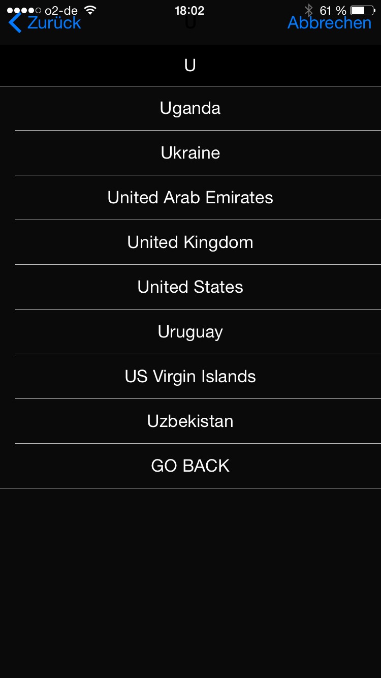 KnowRoaming: Konfiguration