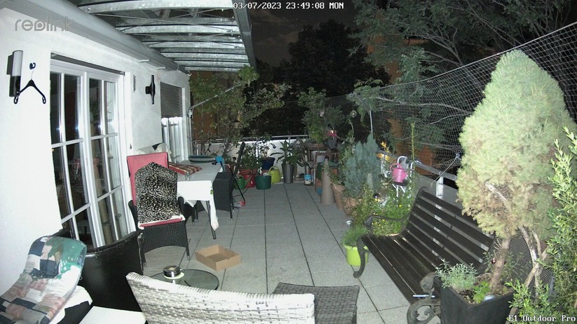 Reolink E1 Outdoor Pro: Nachtaufnahmen