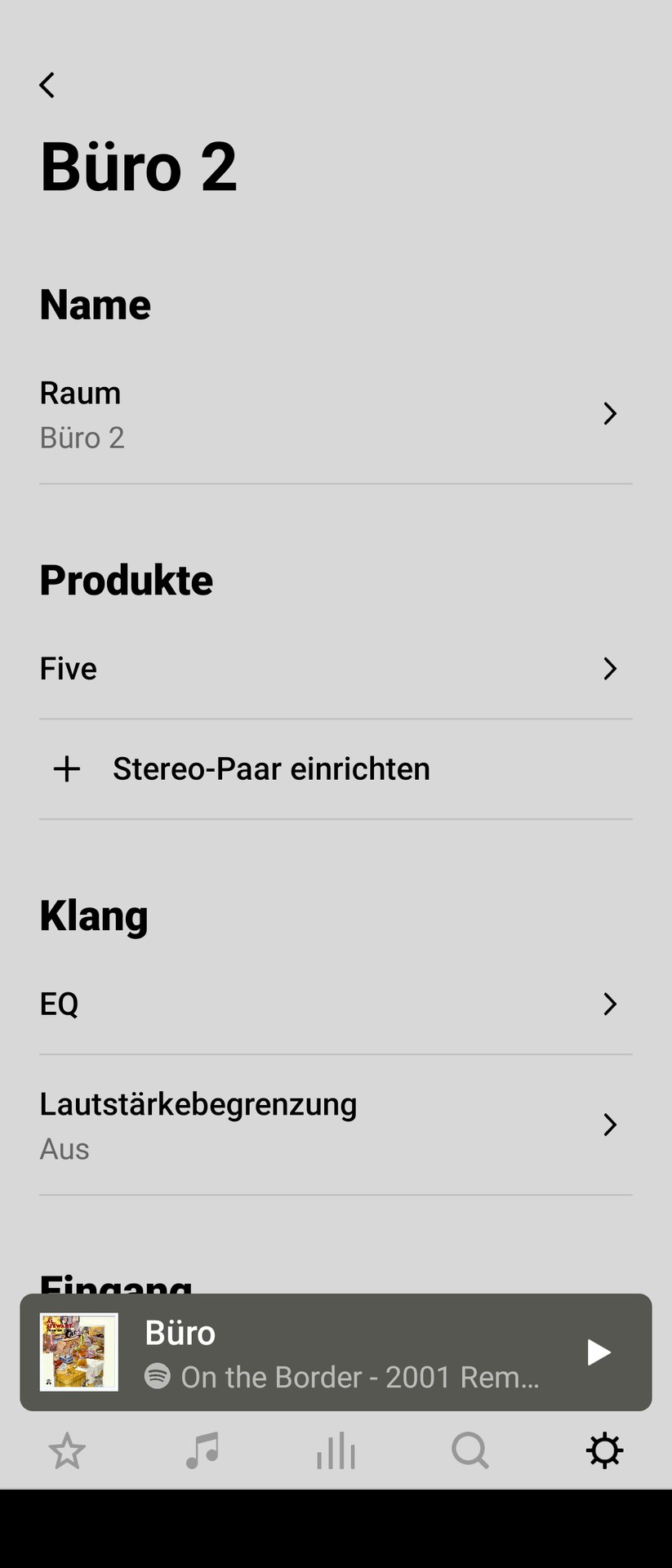 Sonos Five App 