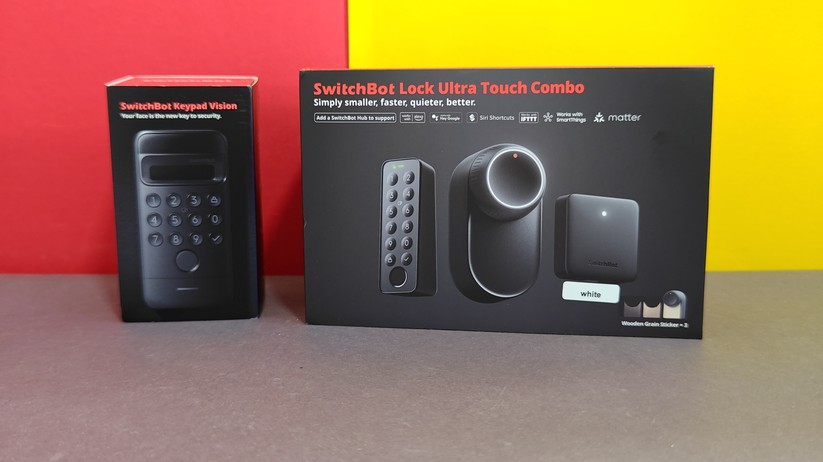 Switchbot Lock Ultra mit Keypad Vision: Tür aufsperren per Gesicht, Fingerabdruck oder PIN-Code