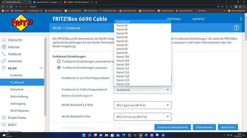 Fritzbox 6690 Cable - Konfiguration 